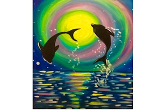Paint and Sip: Dolphinetly Beautiful